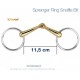 HS SPRENGER TURNADO LOOSE RING SNAFFLE AURIGAN